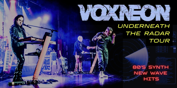 VOXNEON live on stage – 80s synth live show in Newcastle
