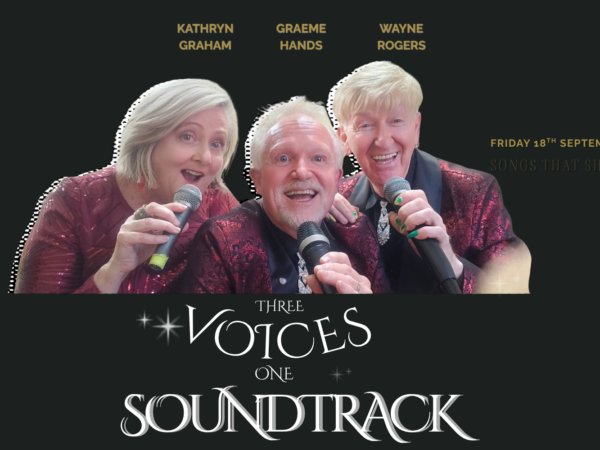 three voices, one soundtrack