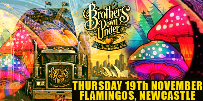 Brothers DownUnder - The Music of The Allman Brothers Band, promotional poster